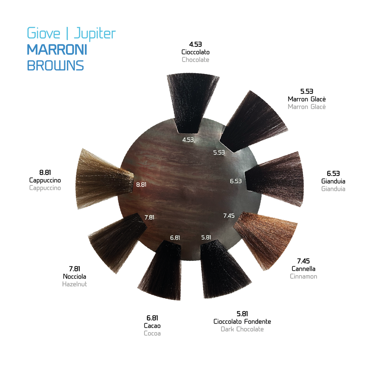 Eclipse Giove | Jupiter — Browns