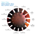 Eclipse Marte | Mars — Red, Copper, Violet